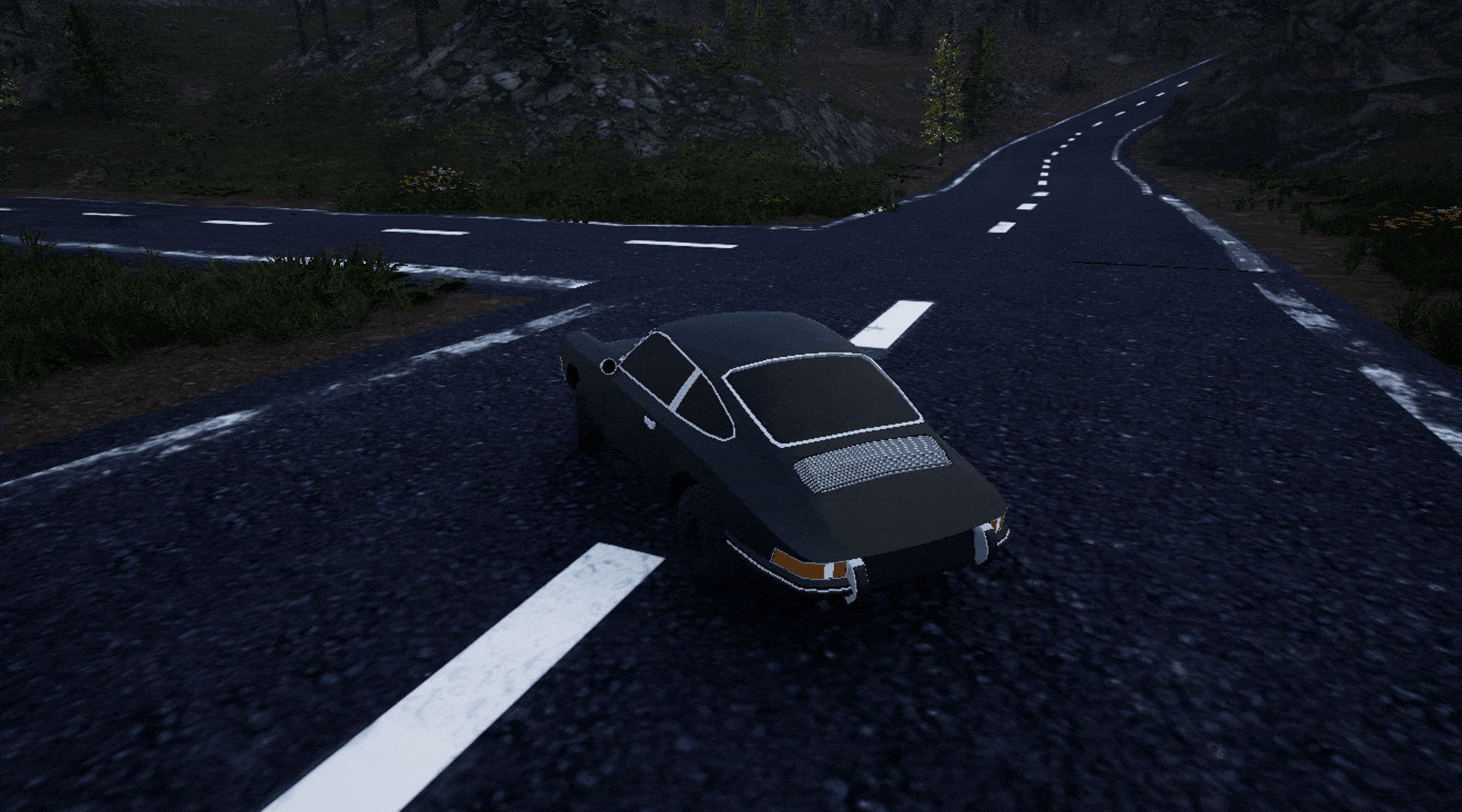 Démonstration conduite jeu de drift UE5